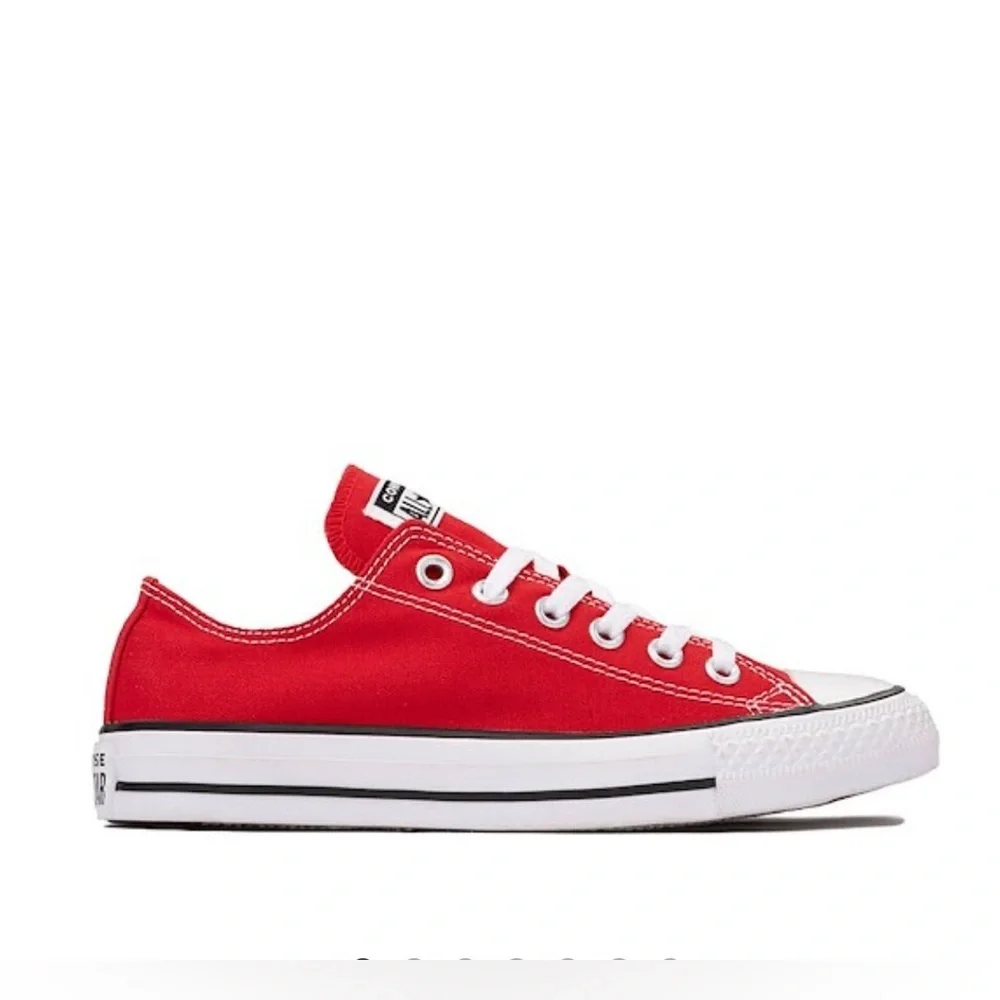 𝅺CONVERSE |Kids Chuck Taylor All Star Low-Top Sneaker - Red size 28